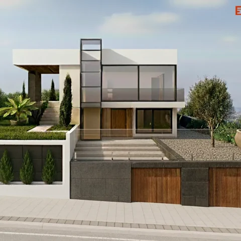 תכנון וילה בשכונת דניה חיפה