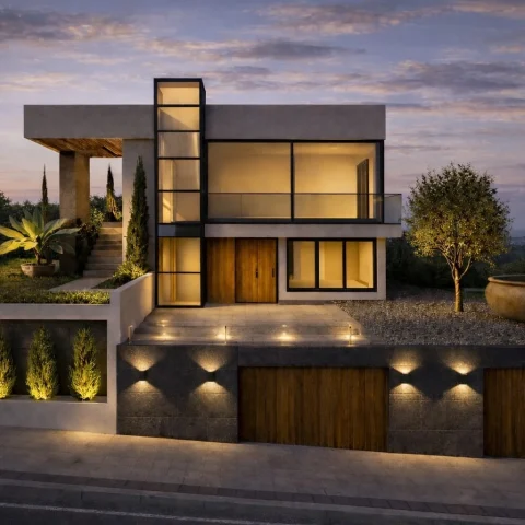 תכנון וילה בשכונת דניה חיפה